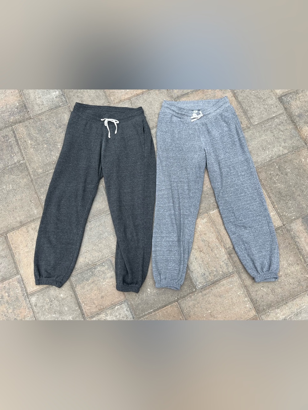 Alternative Apparel Joggers Set Medium Grey Charcoal Sweatpants Lot 2